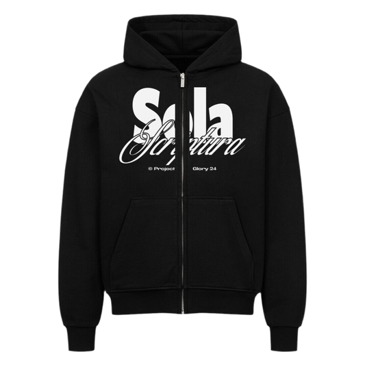 Sola Scriptura - Oversized Zipper