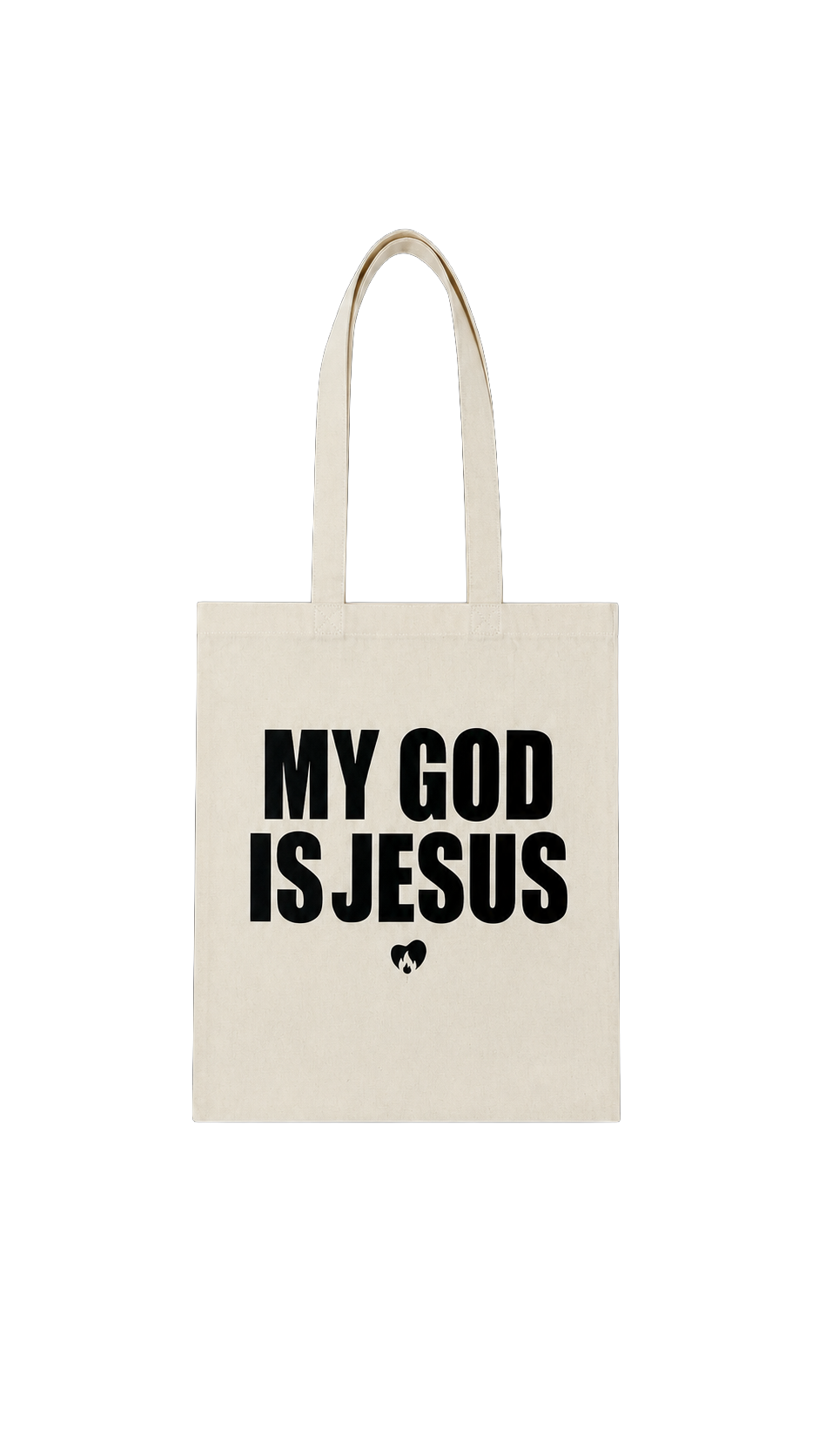 My God is Jesus Totebag